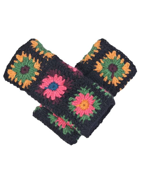 Crochet Woolen Handwarmer