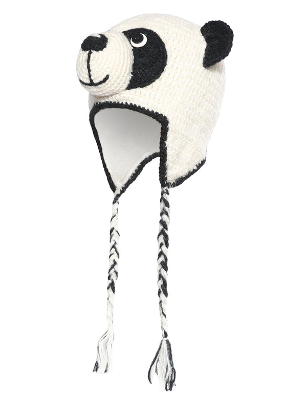Panda Faced Animal Hat