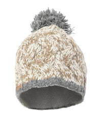 Woolen Beanie Hat with Pom Pom