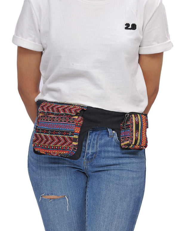 Woven Tribal Fanny Pack