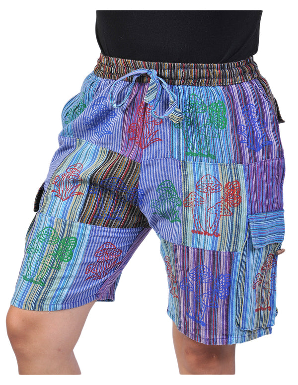 Stonewash Patch Unisex Shorts