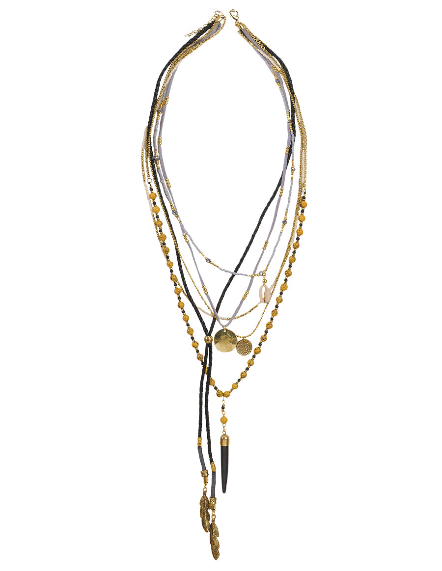 Layered Native Boho Necklace