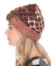 Wool and Recycled Silk Beanie