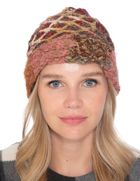 Wool and Recycled Silk Beanie