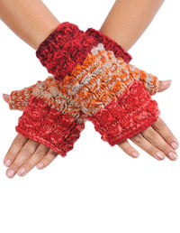 Multicolor Knit Wool Handwarmer